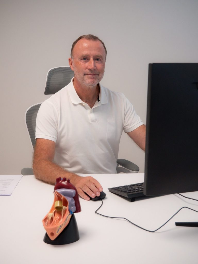 Dr. Fritsch beim Beratungsgespräch